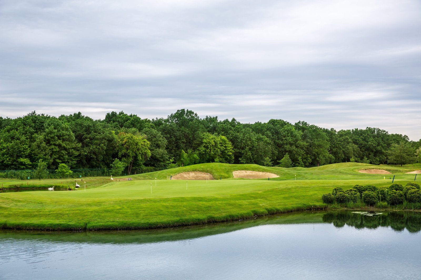mirror lake lawn for golfing on golf course