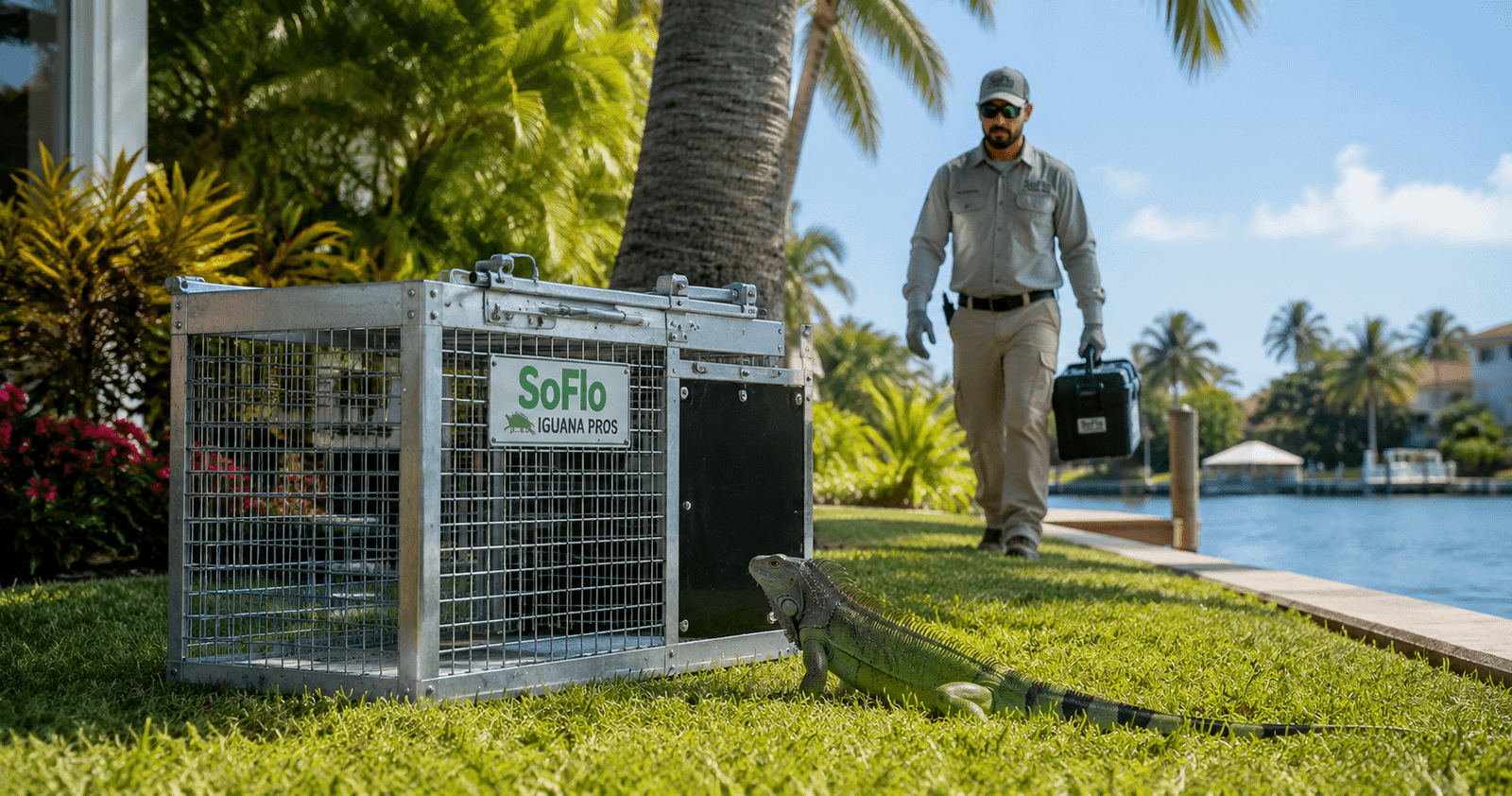 The Tools of the Trade: How We Trap, Relocate & Protect Your Property from Iguanas