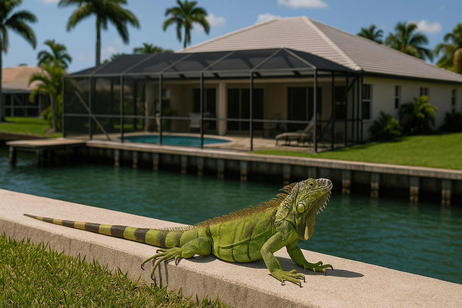 Humane Wildlife Removal by SoFlo Iguana Pros