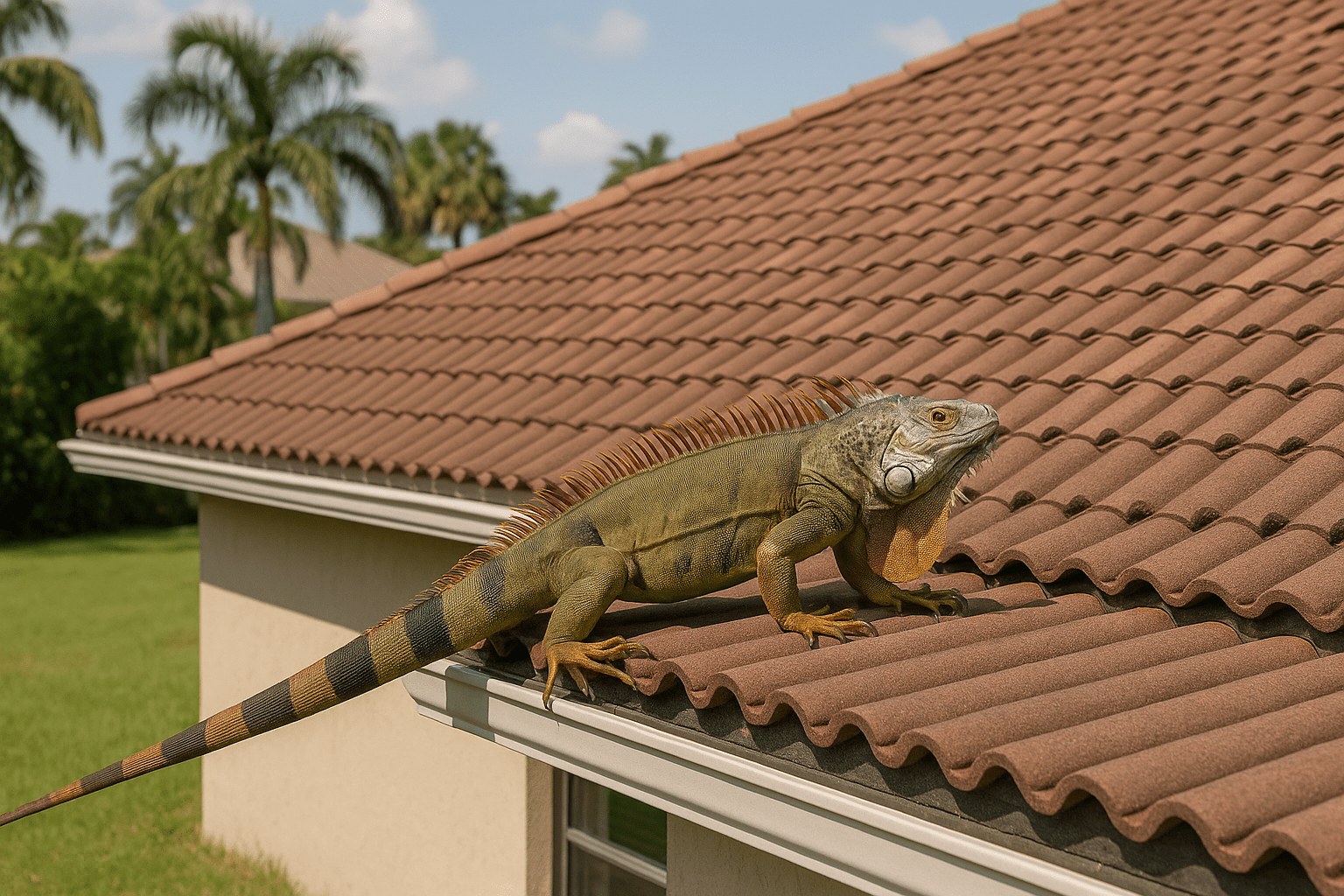 Large Iguana Removal by SoFlo Iguana Pros