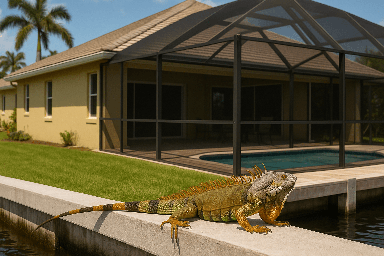Why Iguanas Keep Coming Back to Your Property by SoFlo Iguana Pros