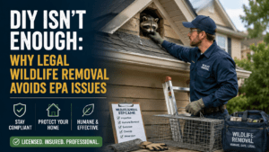 DIY Isn’t Enough: Why Legal Wildlife Removal Avoids EPA Issues